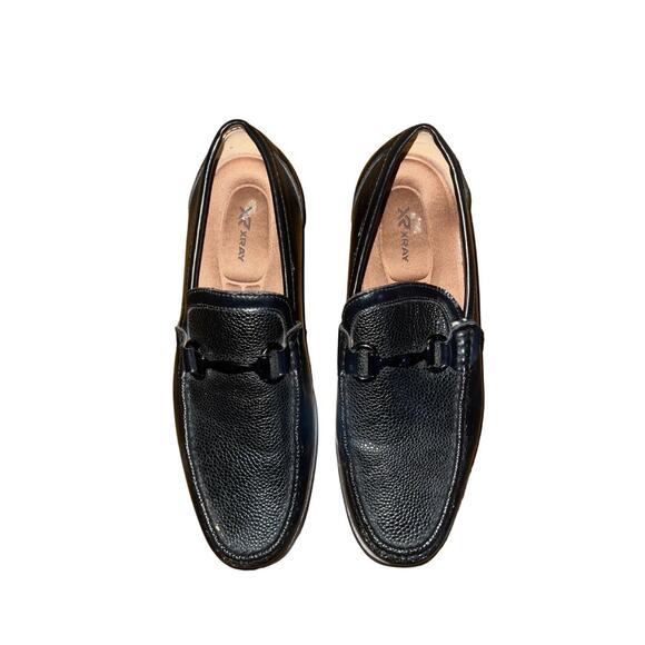 Xray Men's Penny Loafers Shoes Slip on Faux Leather Casual Square Toe - Picture 1 of 6
